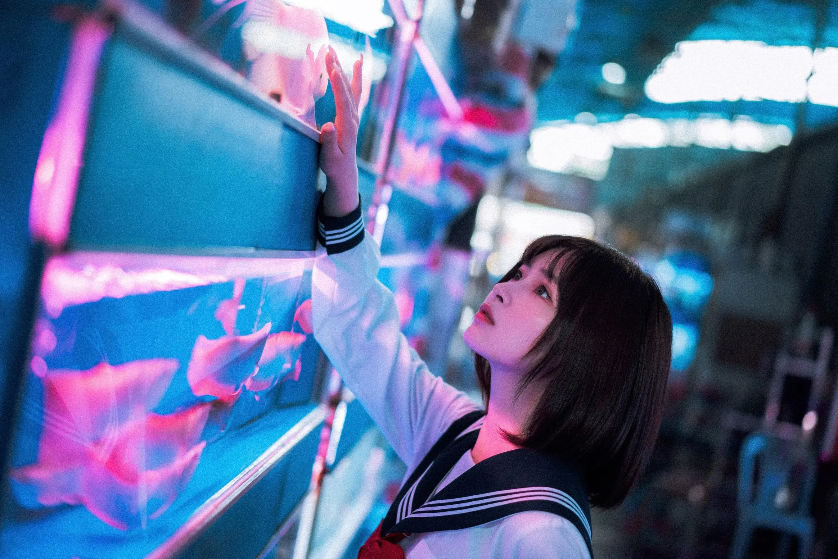 河豚抚子 – NO.11 金鱼jk [25P]插图5